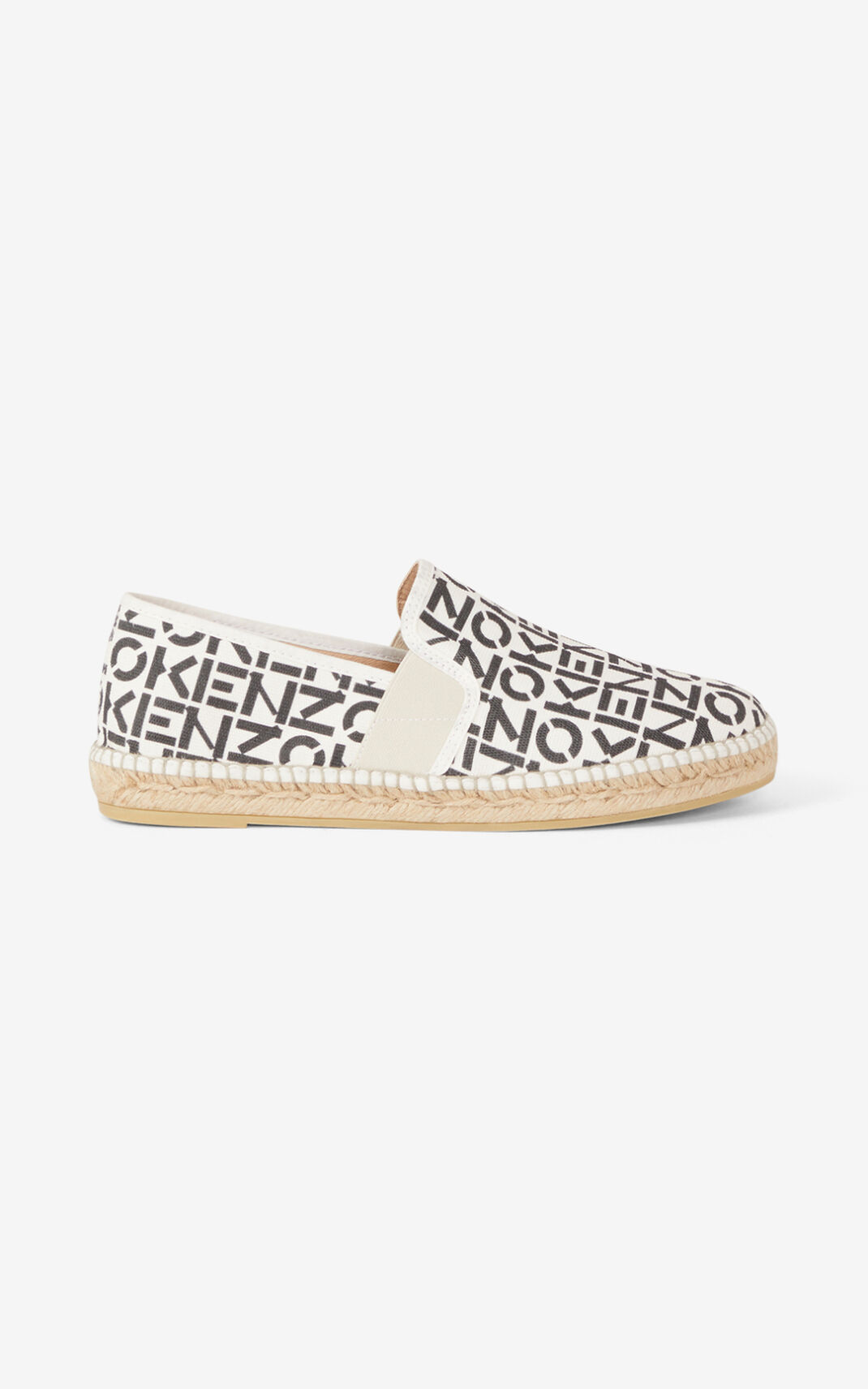 Kenzo Sport elasticated monogram Ženska Espadrile Siva SI-8322884